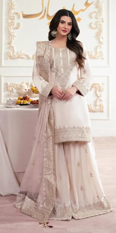LG 2160 White French Crep Silk Salwar Suit Perfect for Wedding, Party, Engagement, Baisakhi, Pongal – . Special Price ₹2799. Delivery 4-6 Working Days | Jump Suits, Salwar suit, Casual Suits, Creative suits, Designer Suits, Palazzo Suits, Party Wear Suits, Patiala Suits, Straight Suits