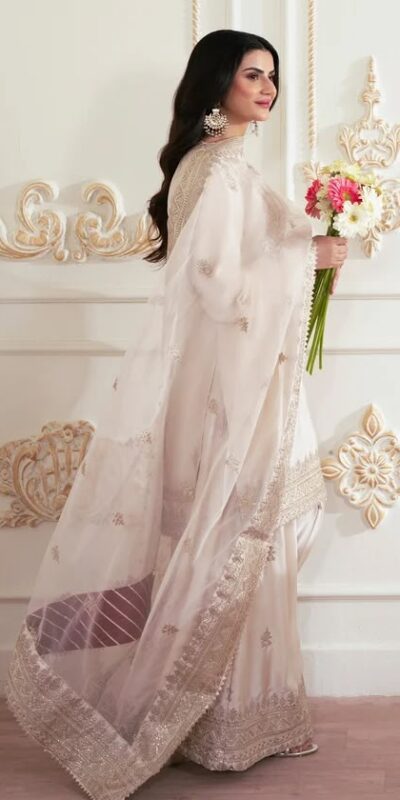 LG 2160 White French Crep Silk Salwar Suit Perfect for Wedding, Party, Engagement, Baisakhi, Pongal – . Special Price ₹2799. Delivery 4-6 Working Days | Jump Suits, Salwar suit, Casual Suits, Creative suits, Designer Suits, Palazzo Suits, Party Wear Suits, Patiala Suits, Straight Suits