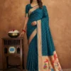 MB 239 Rama Color Organza Silk Saree with Moti Work & Zari Work. Grab it for ₹2299. Delivery 4-6 Working Days. Online Shop now. | Sarees, Bollywood Sarees, Creative Sarees, Designer Sarees, Embroidered Sarees, Ethnic Saree, Modern Digital sarees, Party Wear Sarees