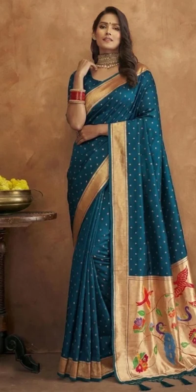 MB 239 Rama Color Organza Silk Saree with Moti Work & Zari Work. Grab it for ₹2299. Delivery 4-6 Working Days. Online Shop now. | Sarees, Bollywood Sarees, Creative Sarees, Designer Sarees, Embroidered Sarees, Ethnic Saree, Modern Digital sarees, Party Wear Sarees