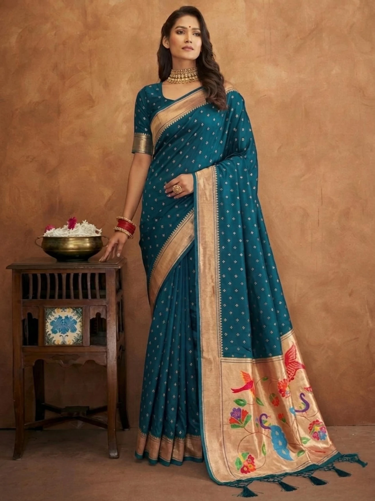 MB 239 Rama Color Organza Silk Saree with Moti Work & Zari Work. Grab it for ₹2299. Delivery 4-6 Working Days. Online Shop now. | Sarees, Bollywood Sarees, Creative Sarees, Designer Sarees, Embroidered Sarees, Ethnic Saree, Modern Digital sarees, Party Wear Sarees
