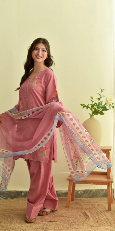 BE 514 Peach Mul Chanderi Salwar Suit with Embroidery Work & Sequins Work. Festive Deal ₹2349. Delivery 4-6 Working Days. Shop nowp | Jump Suits, Salwar suit, Casual Suits, Creative suits, Designer Suits, Palazzo Suits, Party Wear Suits, Patiala Suits, Straight Suits