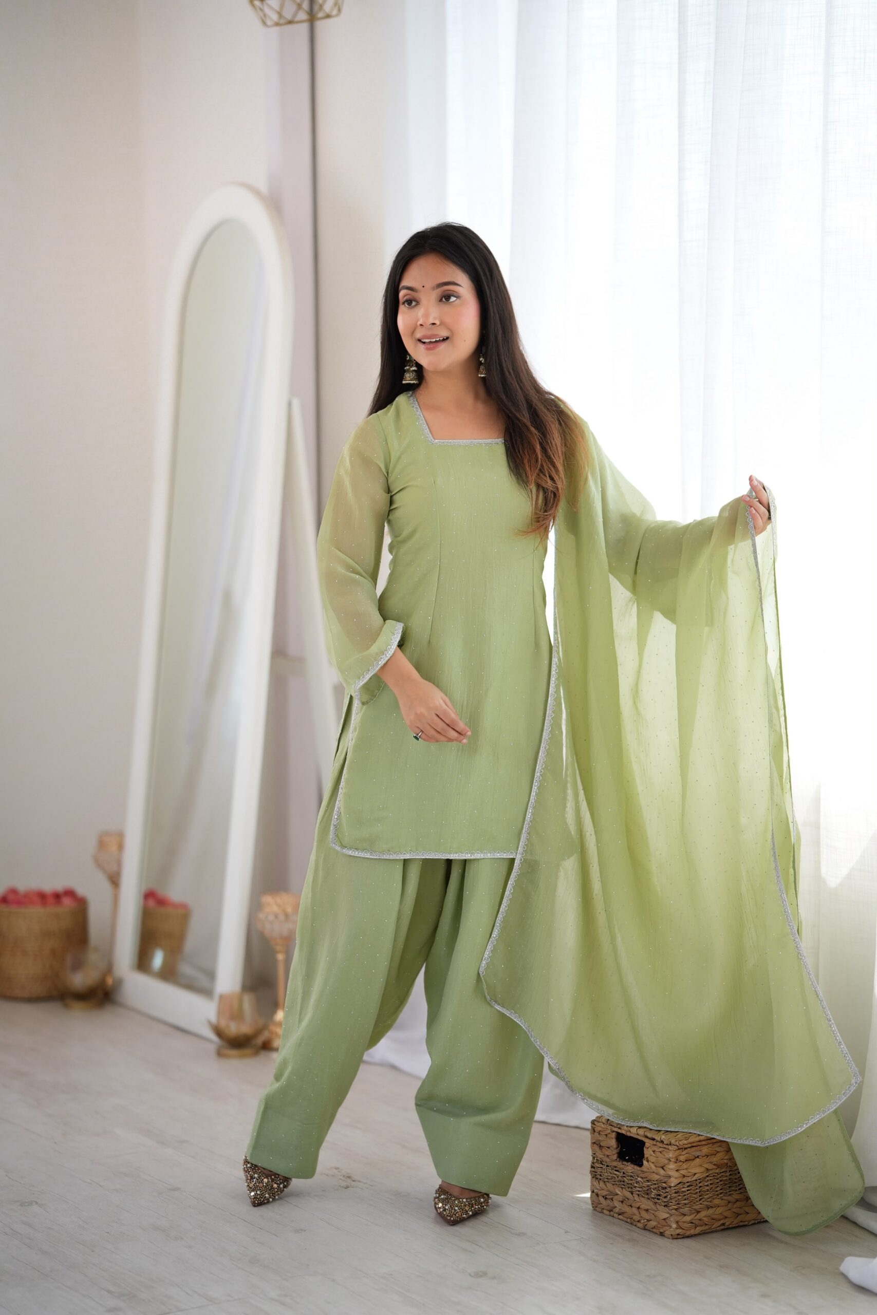 KB 297 Pista Crunchy Silk Salwar Suit with Embroidery Work. Wedding, Party, Festive, Events Best Price ₹2029. Delivery 4-6 Working Days. Shop now. | Jump Suits, Salwar suit, Casual Suits, Creative suits, Designer Suits, Palazzo Suits, Party Wear Suits, Patiala Suits, Straight Suits