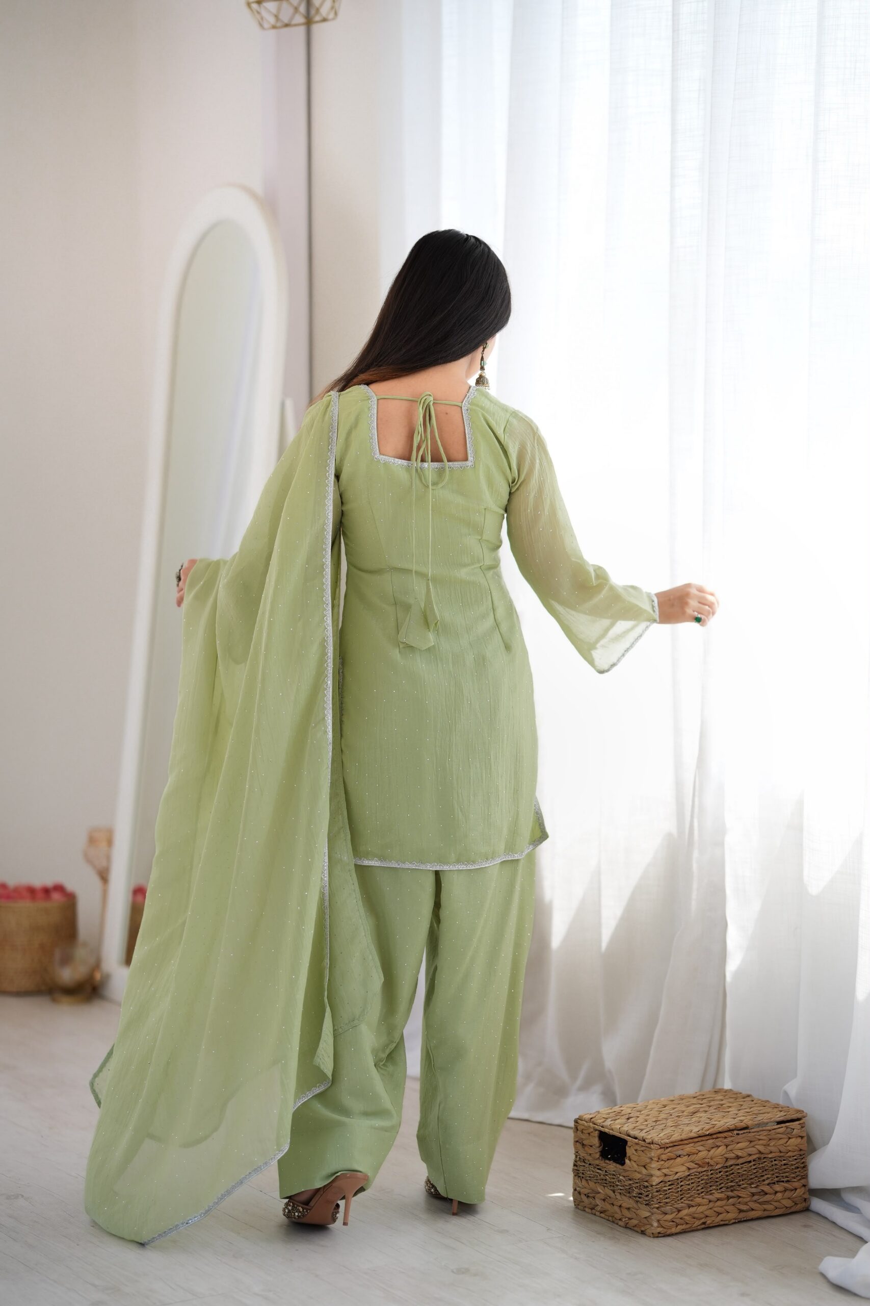 KB 297 Pista Crunchy Silk Salwar Suit with Embroidery Work. Wedding, Party, Festive, Events Best Price ₹2029. Delivery 4-6 Working Days. Shop now. | Jump Suits, Salwar suit, Casual Suits, Creative suits, Designer Suits, Palazzo Suits, Party Wear Suits, Patiala Suits, Straight Suits