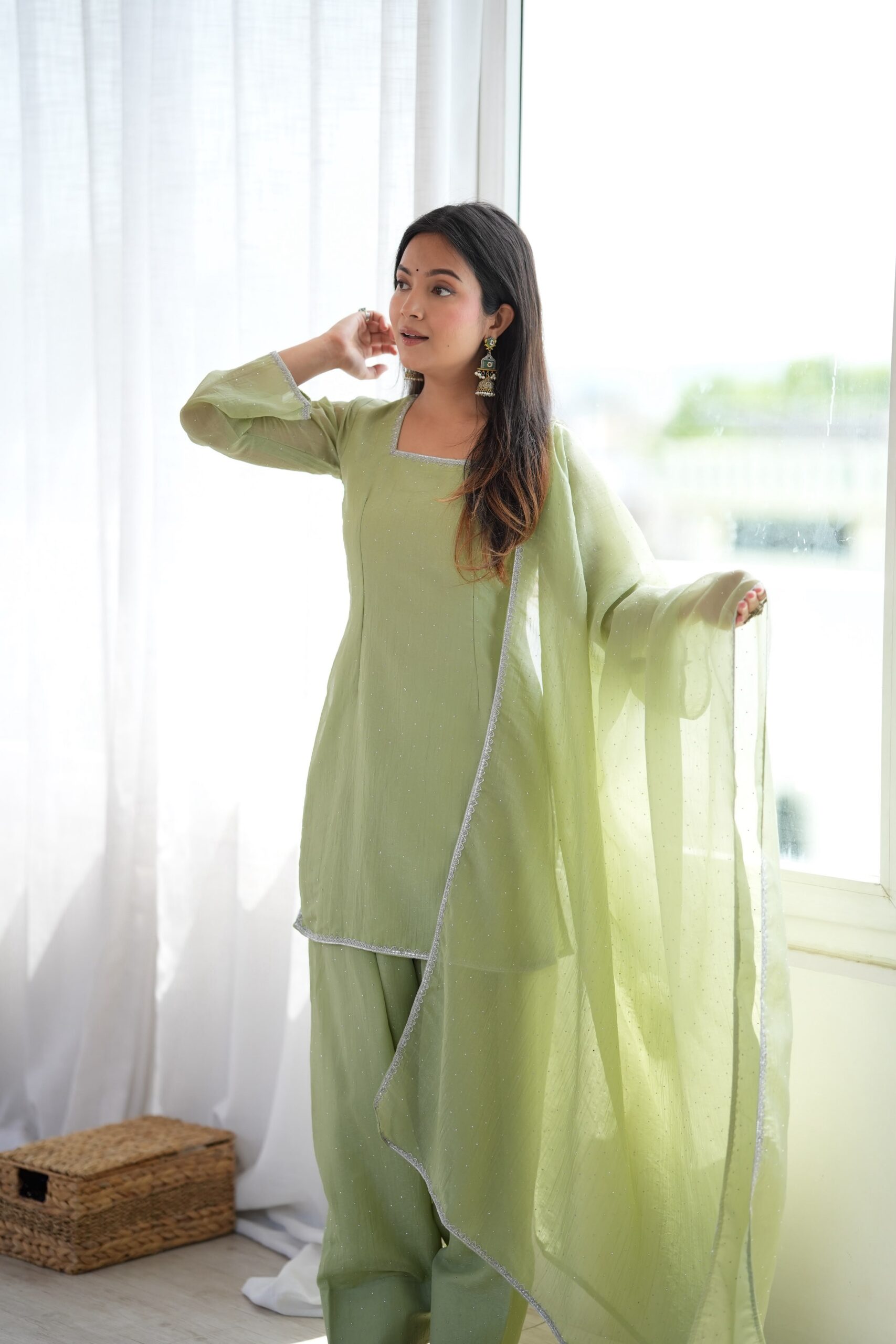 KB 297 Pista Crunchy Silk Salwar Suit with Embroidery Work. Wedding, Party, Festive, Events Best Price ₹2029. Delivery 4-6 Working Days. Shop now. | Jump Suits, Salwar suit, Casual Suits, Creative suits, Designer Suits, Palazzo Suits, Party Wear Suits, Patiala Suits, Straight Suits