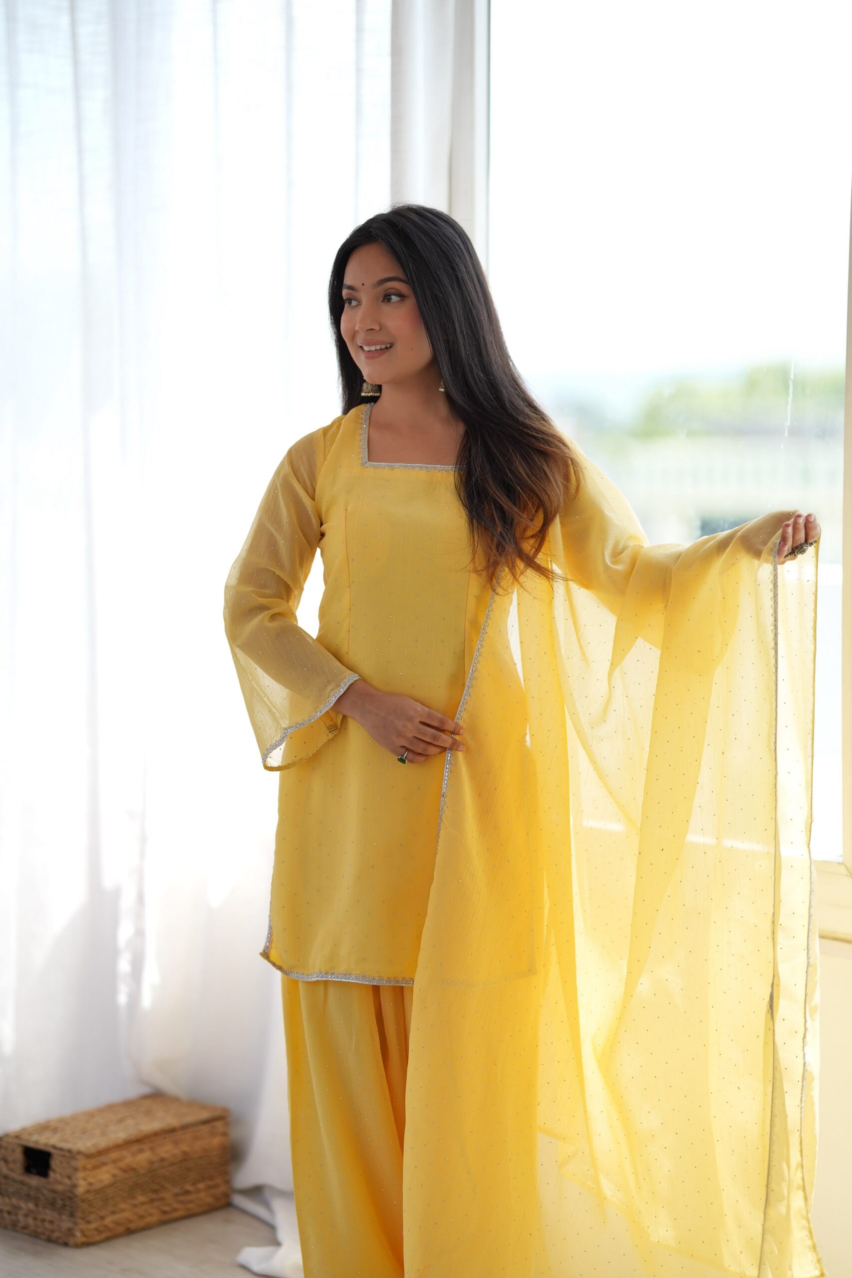 KB 297 Yellow Crunchy Silk Salwar Suit with Embroidery Work. Wedding, Party, Festive, Events Best Price ₹2029. Delivery 4-6 Working Days. Shop now. | Jump Suits, Salwar suit, Casual Suits, Creative suits, Designer Suits, Palazzo Suits, Party Wear Suits, Patiala Suits, Straight Suits