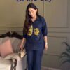 BE 512 Blue in Cotton Denim Embroidery Work & Sequins Work Kurti . Grab it for ₹1999. Delivery 4-6 Working Days. Shop now. | Kurti, Bollywood Kurti, Creative Kurtis, Designer Kurti, Party Wear Kurti, Selfie Kurti
