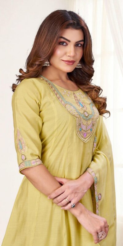 DIVA 171 Yellow Mal Chanderi Salwar Suit Perfect for Wedding, Party, Baisakhi, Housewarming, Sangeet – Introductory Price ₹2449. Delivery 4-6 Working D | Jump Suits, Salwar suit, Casual Suits, Creative suits, Designer Suits, Palazzo Suits, Party Wear Suits, Patiala Suits, Straight Suits