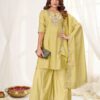 DIVA 171 Yellow Mal Chanderi Salwar Suit Perfect for Wedding, Party, Baisakhi, Housewarming, Sangeet – Introductory Price ₹2449. Delivery 4-6 Working D | Jump Suits, Salwar suit, Casual Suits, Creative suits, Designer Suits, Palazzo Suits, Party Wear Suits, Patiala Suits, Straight Suits