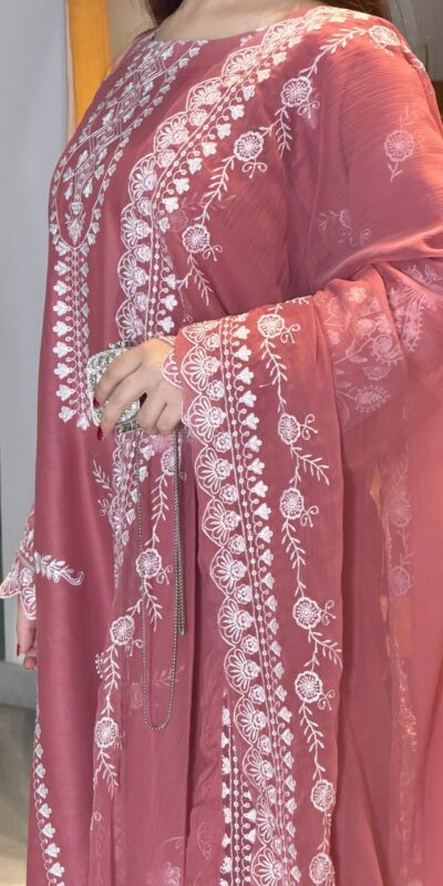 LG 2151 Peach Mul Chanderi Salwar Suit with Embroidery Work & Sequins Work. Festive Deal ₹2399. Delivery 4-6 Working Days. Shop nowp | Jump Suits, Salwar suit, Casual Suits, Creative suits, Designer Suits, Palazzo Suits, Party Wear Suits, Patiala Suits, Straight Suits