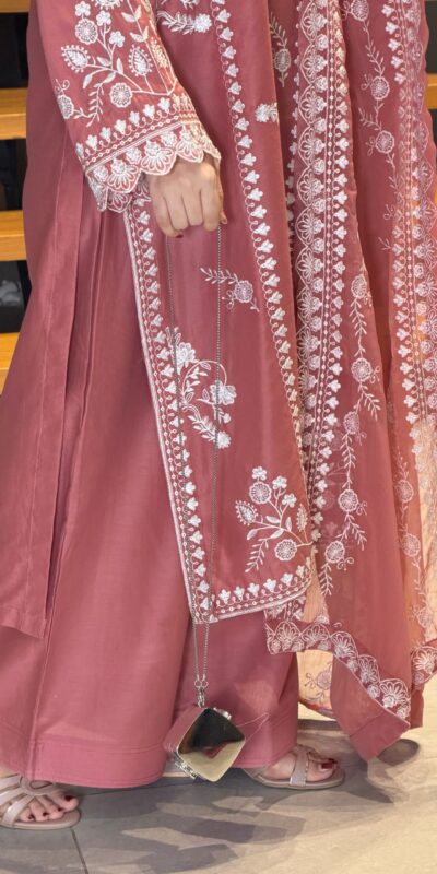 LG 2151 Peach Mul Chanderi Salwar Suit with Embroidery Work & Sequins Work. Festive Deal ₹2399. Delivery 4-6 Working Days. Shop nowp | Jump Suits, Salwar suit, Casual Suits, Creative suits, Designer Suits, Palazzo Suits, Party Wear Suits, Patiala Suits, Straight Suits