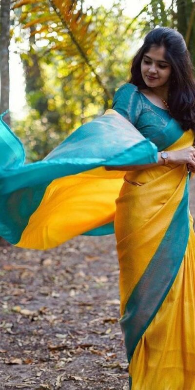 KP 5019 Yellow Soft Lichi Jacquard Work Saree for Wedding, Party, Cultural Events, Traditional Day, Pooja . Grab it for ₹1649. Delivery 4-6 Working Day | Sarees, Bollywood Sarees, Creative Sarees, Designer Sarees, Embroidered Sarees, Ethnic Saree, Modern Digital sarees, Party Wear Sarees