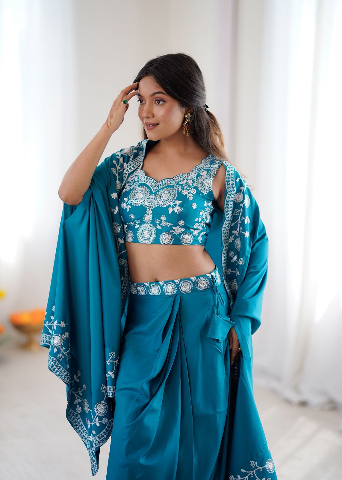 BB 65 Blue in Color Natural Crepe Embroidery Work Salwar Suit . Affordable Price ₹2199. Delivery 4-6 Working Days. Shop now. | Jump Suits, Salwar suit, Casual Suits, Creative suits, Designer Suits, Palazzo Suits, Party Wear Suits, Patiala Suits, Straight Suits