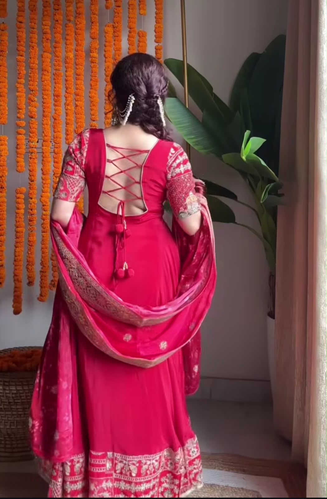 NF 1276 Pink in Color Natural Crepe Embroidery Work Anarkali Suit . Affordable Price ₹3049. Delivery 4-6 Working Days. Shop now. | Anarkali Suits, Bollywood Anarkali, Creative-Anarkali, Designer Anarkali, Embroidered Anarkali, Party Wear Anarkali