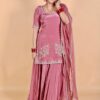 KF 1692 Pink in Color Natural Crepe Embroidery Work Salwar Suit . Affordable Price ₹2149. Delivery 4-6 Working Days. Shop now. | Jump Suits, Salwar suit, Casual Suits, Creative suits, Designer Suits, Palazzo Suits, Party Wear Suits, Patiala Suits, Straight Suits