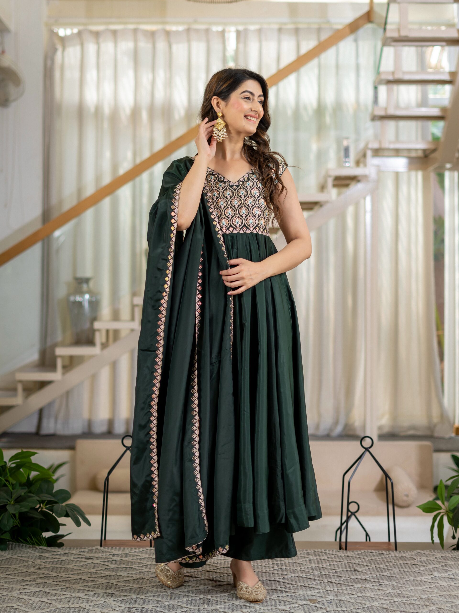 MD 3112 Teal in Color Natural Crepe Embroidery Work Salwar Suit . Affordable Price ₹2349. Delivery 4-6 Working Days. Shop now. | Jump Suits, Salwar suit, Casual Suits, Creative suits, Designer Suits, Palazzo Suits, Party Wear Suits, Patiala Suits, Straight Suits