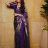 KPR 238 Purple Soft Lichi Silk Cloth. With Lace Work & Lace Border Saree . Grab it for ₹1599. Delivery 4-6 Working Days. Shop now. | Sarees, Bollywood Sarees, Creative Sarees, Designer Sarees, Embroidered Sarees, Ethnic Saree, Modern Digital sarees, Party Wear Sarees