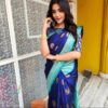 KPR 083 Blue Soft Lichi Silk Saree with Lace Work & Lace Border. Introductory Price ₹1649. Delivery 4-6 Working Days. Shop now. | Sarees, Bollywood Sarees, Creative Sarees, Designer Sarees, Embroidered Sarees, Ethnic Saree, Modern Digital sarees, Party Wear Sarees