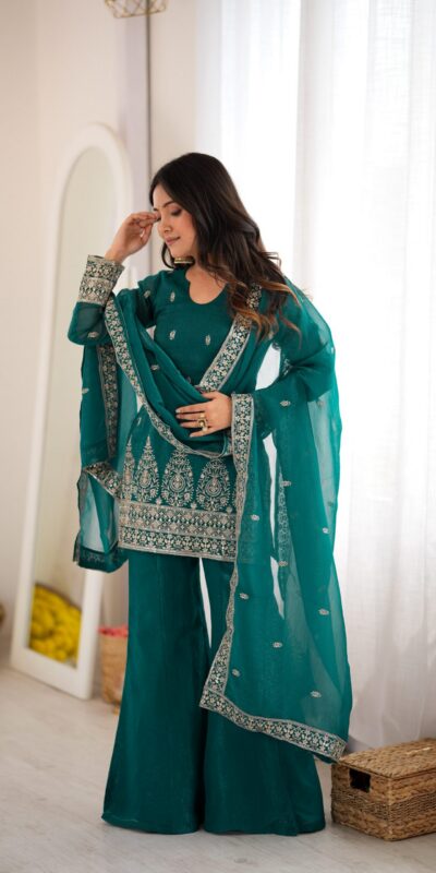 KB 316 Rama Crunchy Silk Salwar Suit with Embroidery Work. Wedding, Party, Festive, Events Best Price ₹2299. Delivery 4-6 Working Days. Shop now. | Jump Suits, Salwar suit, Casual Suits, Creative suits, Designer Suits, Palazzo Suits, Party Wear Suits, Patiala Suits, Straight Suits