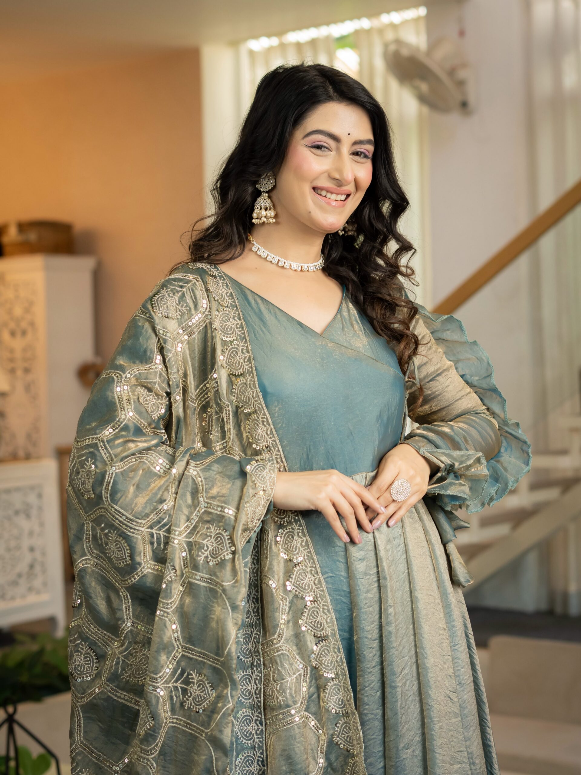 ND 5077 Teal in Color Fendy Silk Designer Work Salwar Suit . Introductory Price ₹2649. Delivery 4-6 Working Days. Shop now. | Jump Suits, Salwar suit, Casual Suits, Creative suits, Designer Suits, Palazzo Suits, Party Wear Suits, Patiala Suits, Straight Suits