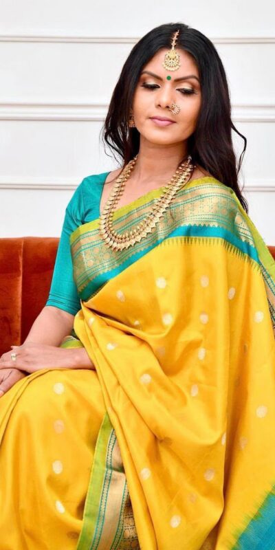 KP 3093 Yellow Soft Lichi Silk Saree Perfect for Wedding, Party, Mehendi, Ganesh Chaturthi, Raksha Bandhan – . Introductory Price ₹1649. Delivery 4-6 | Sarees, Bollywood Sarees, Creative Sarees, Designer Sarees, Embroidered Sarees, Ethnic Saree, Modern Digital sarees, Party Wear Sarees
