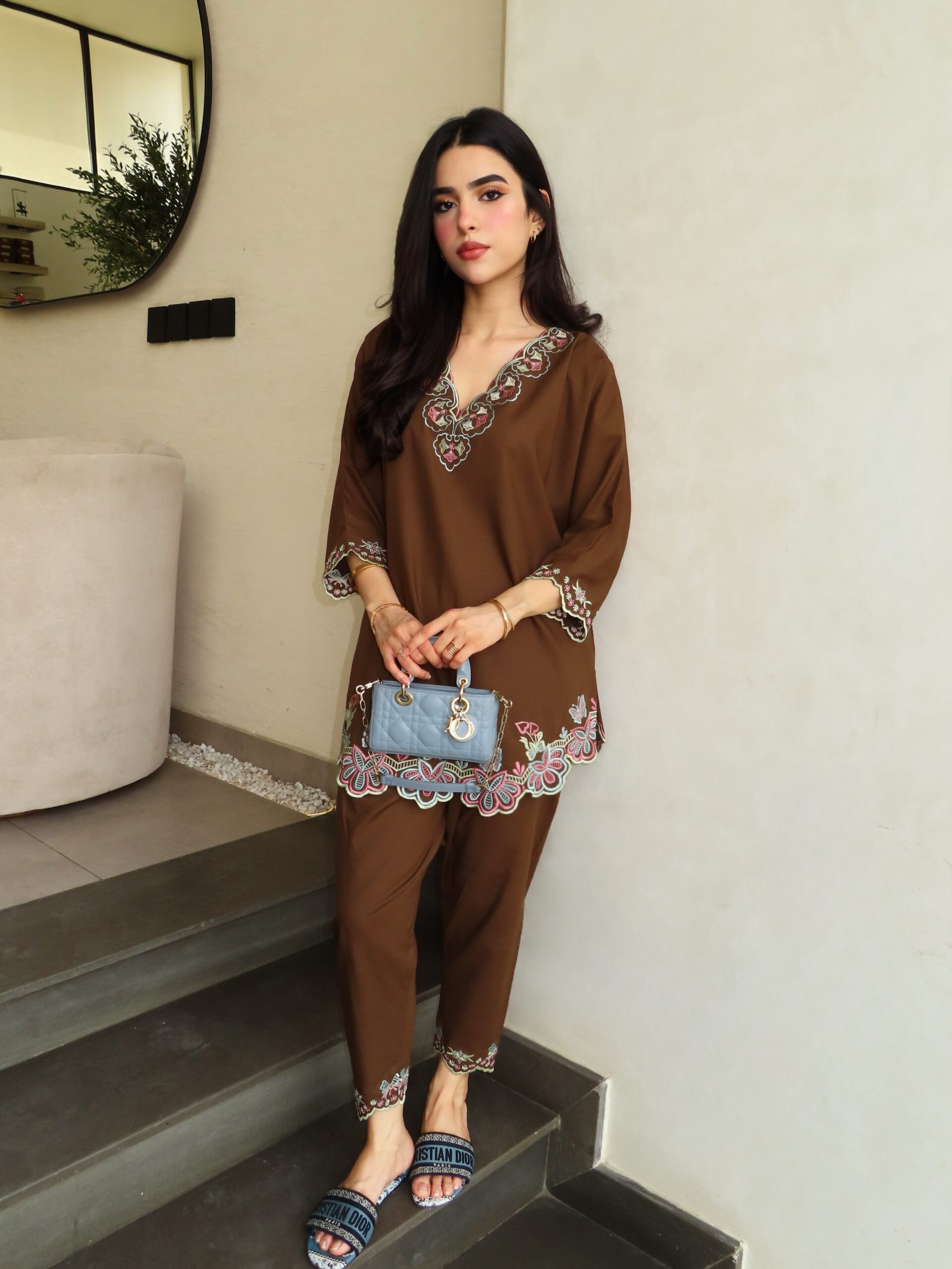 BE 511 Brown colour Trendy Brown French Crape Embroidery Work Kurti Get it for ₹1999. Delivery 4-6 Working Days. Shop now. | Kurti, Bollywood Kurti, Creative Kurtis, Designer Kurti, Party Wear Kurti, Selfie Kurti