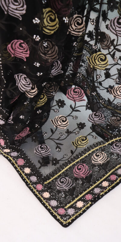 BT GULABO Black Color Butterfly Net 5mm Sequence Embroiderer Work Saree Casual, Wedding, Festive, Events . Expected Delivery  4-6 Working Days @2299/- only                                                                                | Sarees, Bollywood Sarees, Creative Sarees, Designer Sarees, Embroidered Sarees, Ethnic Saree, Modern Digital sarees, Party Wear Sarees