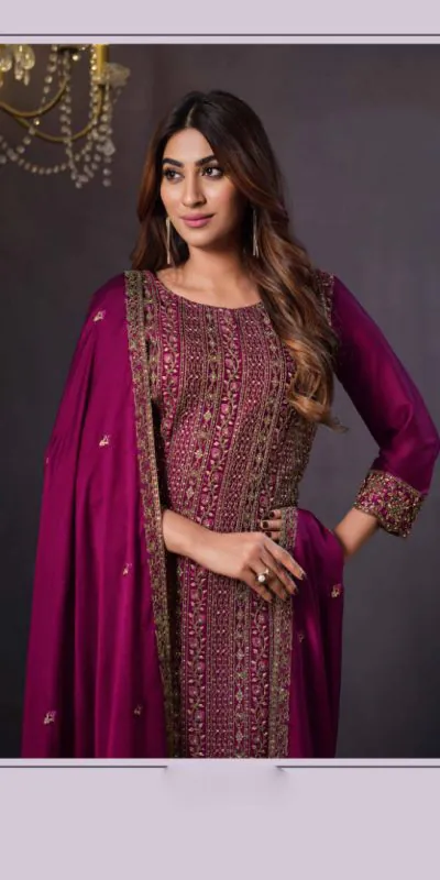 FC Vipul 5281 Pink Heavy rangoli with coding sequence Embroidery Work salwar suit Casual, Wedding, Festive, Events Etc. @2599 | Salwar suit, Casual Suits, Creative suits, Designer Suits, Party Wear Suits, Straight Suits