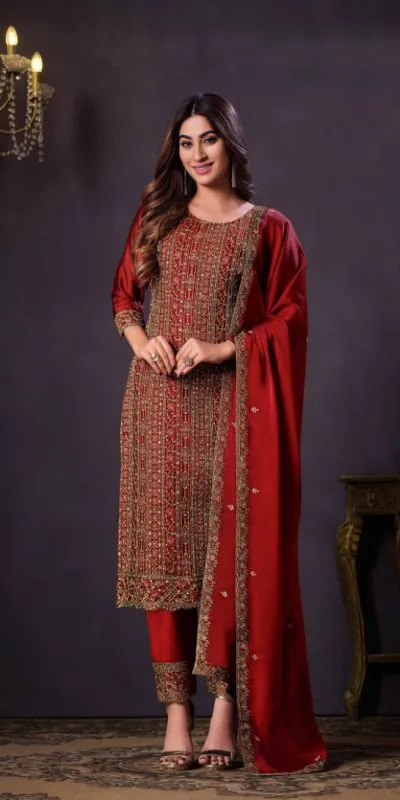 awesome-red-heavy-rangoli-with-coding-sequence-embroidery-work-salwar-suit