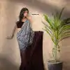 DF 3367 Maroon Color Heavy 60 Gram Georgette Sequins Work Saree Casual, Party Wear, Wedding, Events Etc Delivery Expected.4-6 Working Days 1750/- | Sarees, Bollywood Sarees, Creative Sarees, Designer Sarees, Embroidered Sarees, Ethnic Saree, Modern Digital sarees, Party Wear Sarees