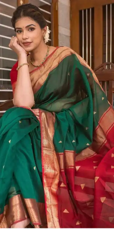 DDF Triveni Green Color Banarasi Soft Silk Ordinary Design Saree Casual, Party Wear, Wedding, Events, Etc. Expected Delivery 4-6 Working Days 1499/- | Sarees, Bollywood Sarees, Creative Sarees, Designer Sarees, Embroidered Sarees, Ethnic Saree, Modern Digital sarees, Party Wear Sarees