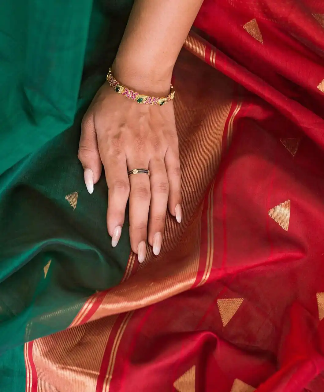 DDF Triveni Green  Color Banarasi Soft Silk Ordinary Design Saree Casual, Party Wear, Wedding, Events, Etc. Expected Delivery 4-6 Working Days 1499/- | Sarees, Bollywood Sarees, Creative Sarees, Designer Sarees, Embroidered Sarees, Ethnic Saree, Modern Digital sarees, Party Wear Sarees