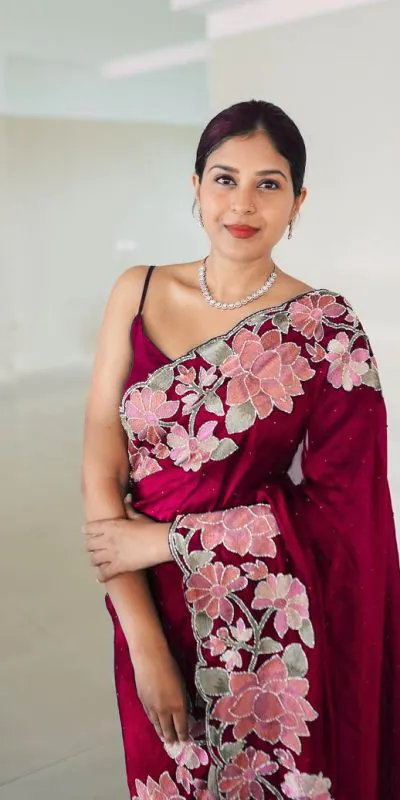 VVT 508 Red Color Heavy Rangoli with Multi embroidery Saree Casual, Party Wear, Wedding, Events, Etc. Expected Delivery 4-6 Working Days 1999/- | Sarees, Bollywood Sarees, Creative Sarees, Designer Sarees, Embroidered Sarees, Ethnic Saree, Modern Digital sarees, Party Wear Sarees