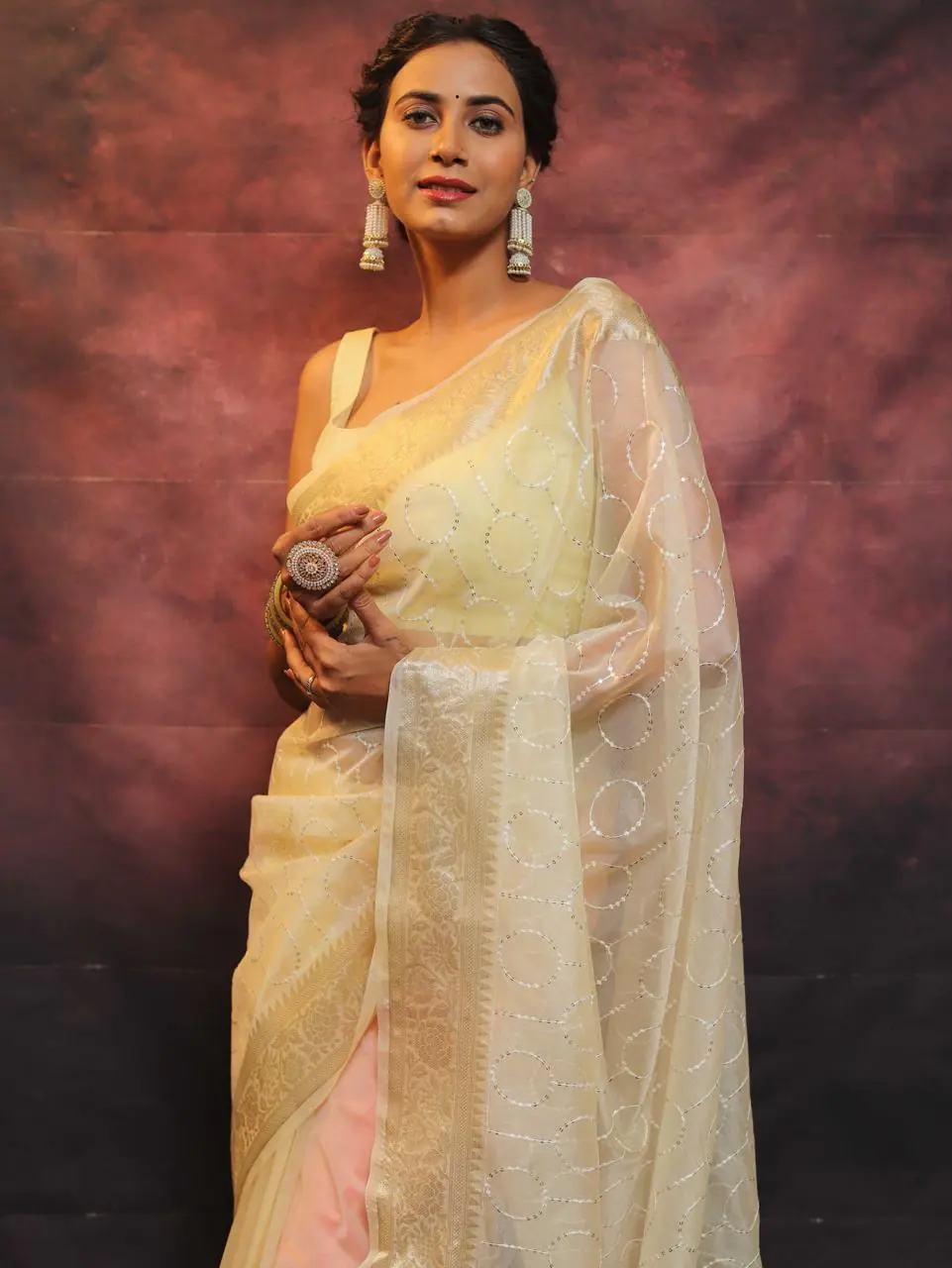MS 438 White Color Nylon Organza Jacquard Multi Embroidered Saree Casual, Party Wear, Wedding, Events, Etc. Expected Delivery 4-6 Working Days 1599/- | Sarees, Bollywood Sarees, Creative Sarees, Designer Sarees, Embroidered Sarees, Ethnic Saree, Modern Digital sarees, Party Wear Sarees