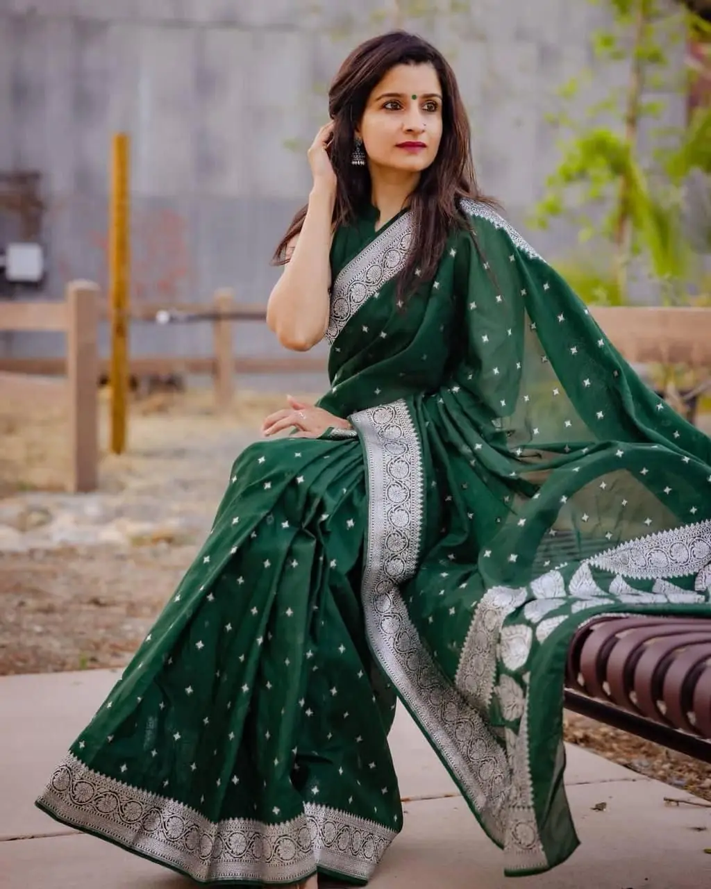 KP 5064 Green Color Soft Lichi Silk Cloth Beautiful Rich Pallu Saree Casual, Party Wear, Wedding, Events Etc.   Expected Delivery 4-6 Working Days @ 1399/- | Sarees, Bollywood Sarees, Creative Sarees, Designer Sarees, Embroidered Sarees, Ethnic Saree, Modern Digital sarees, Party Wear Sarees