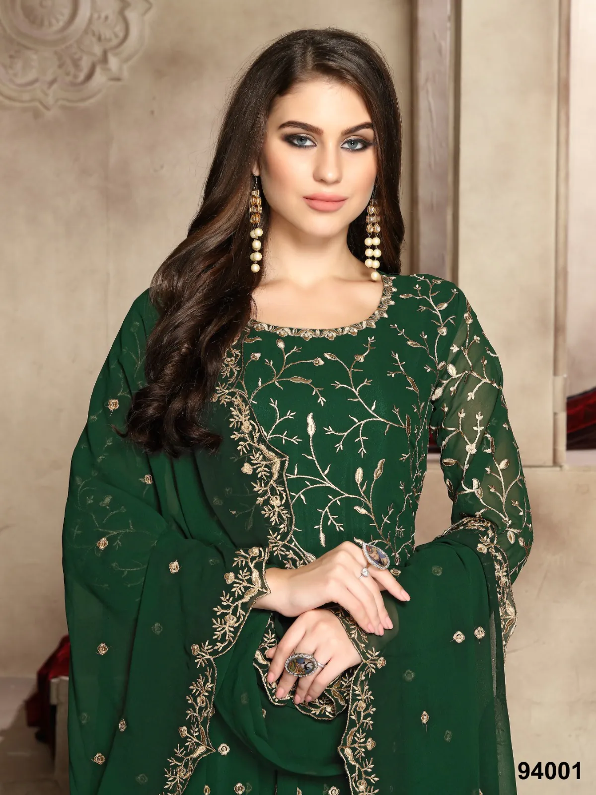 FC 94007 Stone Green Color Georgette Multi Thread Zari Stich Anarkali Suit Wedding, Party, Festive events, etc. Expected Delivery 4-6 Working Days @2149/- | Anarkali Suits, Bollywood Anarkali, Creative-Anarkali, Designer Anarkali, Embroidered Anarkali, Party Wear Anarkali