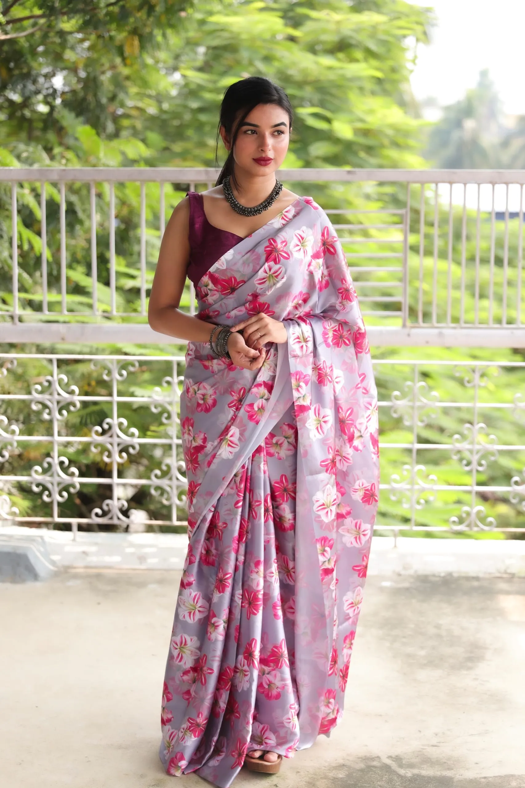 Veechis 105 Peach Heavy Devsena Soft Silk Saree Digital Print Saree Casual, Party , Festive, Events Etc. Expected Delivery 4-6 Working Days @1499/- | Sarees, Bollywood Sarees, Creative Sarees, Designer Sarees, Embroidered Sarees, Modern Digital sarees, Party Wear Sarees