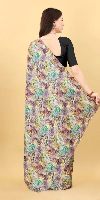 Veechis 106 Grey Color Heavy Devsena Soft Silk Beautiful Digital Printed Saree Casual, Party Festive, Events Etc. Expected Delivery 4-6 Working Days @1499/ | Sarees, Bollywood Sarees, Creative Sarees, Designer Sarees, Embroidered Sarees, Modern Digital sarees, Party Wear Sarees
