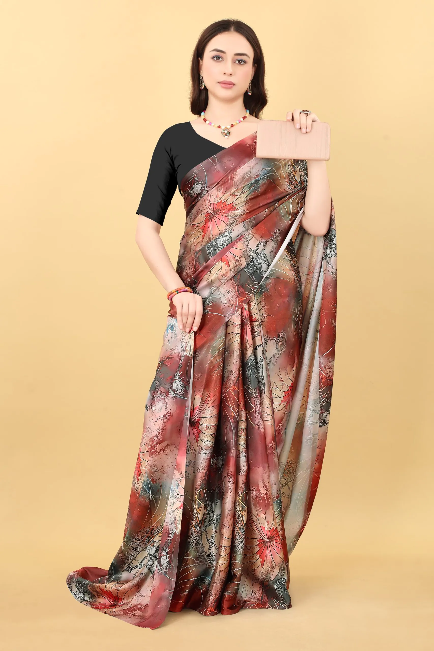 Veechis 07 Maroon Color Heavy Devsena Soft Silk Beautiful Digital Printed Saree Casual, Party Festive, Events Etc. Expected Delivery 4-6 Working Days @1499/ | Sarees, Bollywood Sarees, Creative Sarees, Designer Sarees, Embroidered Sarees, Modern Digital sarees, Party Wear Sarees