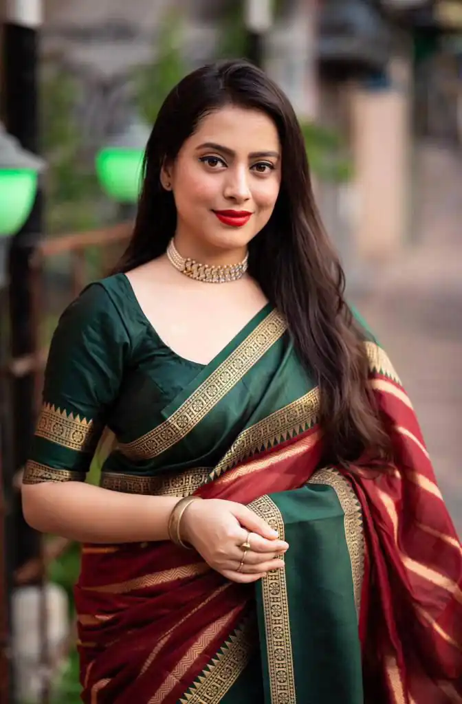 KP 5051 Green Color Soft Lichi Silk Jacquard Work Saree Rich Pallu Casual, Party Wear, Wedding, Events Etc. Expected Delivery 4-6 Working Days @1449/- | Sarees, Bollywood Sarees, Creative Sarees, Designer Sarees, Embroidered Sarees, Ethnic Saree, Modern Digital sarees, Party Wear Sarees