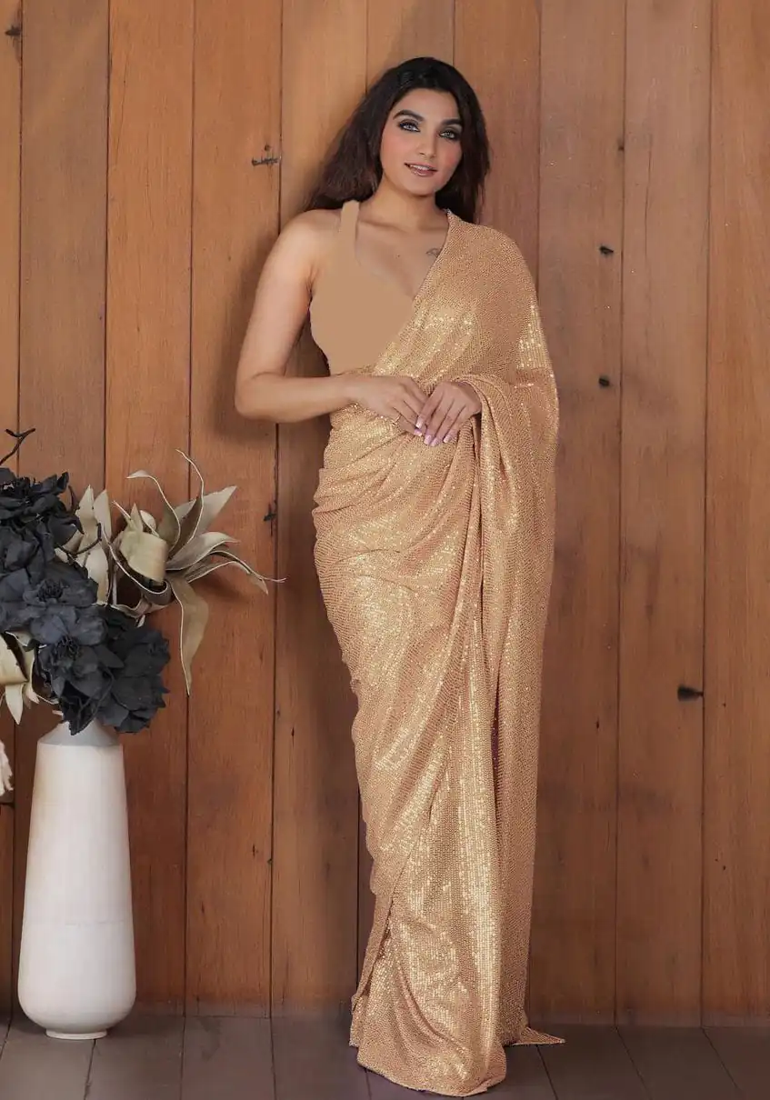 DF Sequins Rani Chiku Georgette Double Run Embroidery Saree Casual, Party Wear, Events, Festivals Wear Expected Delivery 4-6 Working Days 1750 /- | Sarees, Bollywood Sarees, Creative Sarees, Designer Sarees, Embroidered Sarees, Ethnic Saree, Modern Digital sarees, Party Wear Sarees