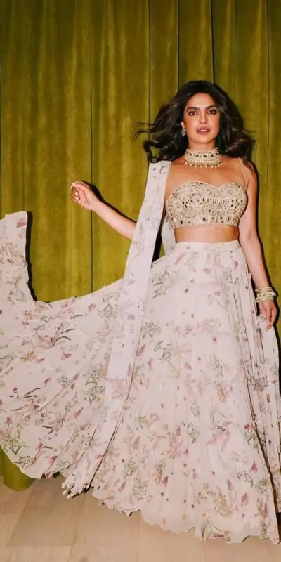 KT 238 White Color Georgette Digital Printed Ruffle Fancy Stitching Lehenga Choli Casual, Party Wear, Wedding Expected Delivery 4-6 Working Days@1999/- | Lehenga, Bollywood Lehenga, Creative Lehenga, Designer Lehenga, Embroidered Lehenga, Party Wear Lehenga