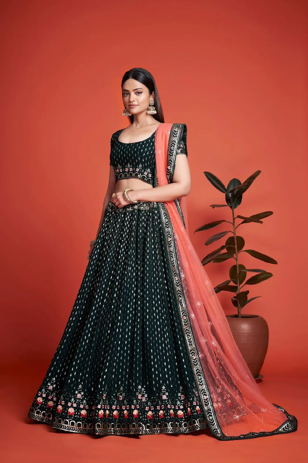 RC 247 Black Color Heavy Georgette Embroidery Sequins Lehenga Choli Casual, Party Wedding, Festive, Events Etc. Delivery  4-6 Working Days 4999/- | Lehenga, Bollywood Lehenga, Creative Lehenga, Designer Lehenga, Embroidered Lehenga, Party Wear Lehenga