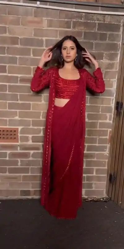   RTC 5715 Red Color Georgette Thread Sequence Work Saree Casual, Wedding, Party, Festive, Events. Expected Delivery 4-6 Working Days @1999/- | Sarees, Bollywood Sarees, Creative Sarees, Designer Sarees, Embroidered Sarees, Ethnic Saree, Modern Digital sarees, Party Wear Sarees