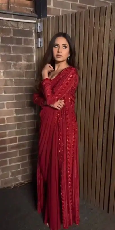   RTC 5715 Red Color Georgette Thread Sequence Work Saree Casual, Wedding, Party, Festive, Events. Expected Delivery 4-6 Working Days @1999/- | Sarees, Bollywood Sarees, Creative Sarees, Designer Sarees, Embroidered Sarees, Ethnic Saree, Modern Digital sarees, Party Wear Sarees