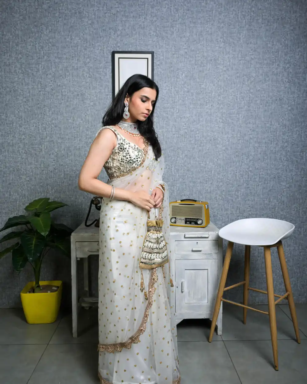 BT 373 White Color Nylon Butterfly Net Sequence Thread Saree Casual, Party Wear, Traditional Wear, Wedding Wear, Expected Delivery 4-6 Working Days@1699 | Sarees, Bollywood Sarees, Creative Sarees, Designer Sarees, Ethnic Saree, Modern Digital sarees, Party Wear Sarees
