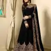 FC TL 1701 Black Color Georgette Cording Embroidery Sharara Suit Wedding, Party, Festive Expected Delivery 4-6 Working Days  @1749/- | Jump Suits, Salwar suit, Casual Suits, Creative suits, Designer Suits, Palazzo Suits, Party Wear Suits, Patiala Suits, Straight Suits