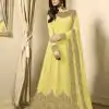 FC TL 1701 Yellow Color Georgette Cording Embroidery Sharara Suit Wedding, Party, Festive Expected Delivery 4-6 Working Days  @1749/- | Jump Suits, Salwar suit, Casual Suits, Creative suits, Designer Suits, Palazzo Suits, Party Wear Suits, Patiala Suits, Straight Suits