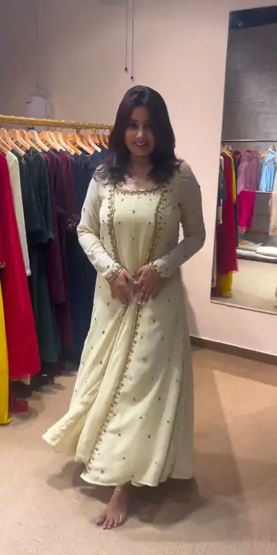RTC 5704 Cream Color Georgette Thread Sequence Work Salwar Suit Wedding, Party, Festive, Events Etc. Expected Delivery 4-6 Working Days @1849/- | Jump Suits, Salwar suit, Casual Suits, Creative suits, Designer Suits, Palazzo Suits, Party Wear Suits, Patiala Suits, Straight Suits