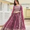 Ram 026 Purple Color Georgette Sequence Work Lehenga Choli Casual, Wedding, Festive, Events Expected Delivery 4-6 Working Days @3049/- | Lehenga, Bollywood Lehenga, Creative Lehenga, Designer Lehenga, Embroidered Lehenga, Party Wear Lehenga